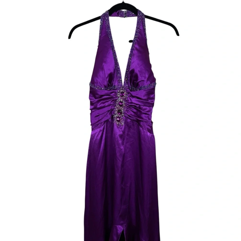 Cinderella Purple Backless Dress - Picture 3 of 15